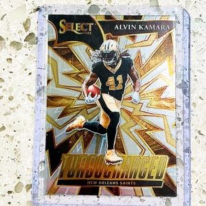 ALVIN KAMARA TURBOCHARGED CARD INSERT NFL SELECT 2021 NEW ORLEANS SAINTS